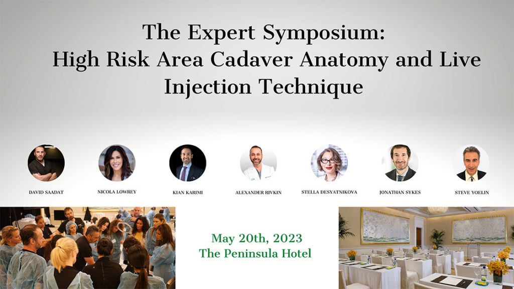 The Expert Symposium: High Risk Area Cadaver Anatomy and Live Injection Technique